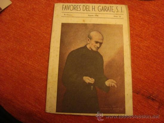 Gebrauchte B&uuml;cher: favores del hermano jesuita garate, s. j 1946