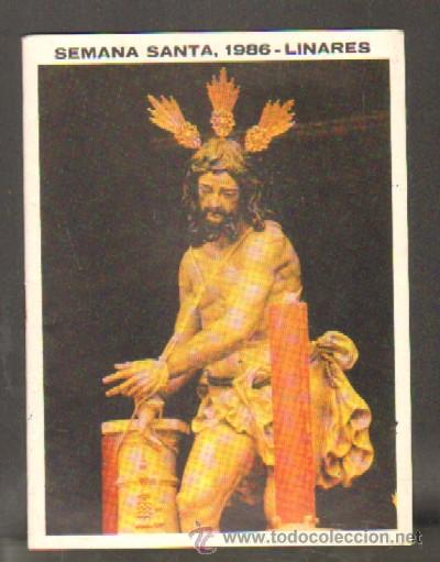 Libros de segunda mano: SEMANA SANTA DE LINARES 1986. ITINERARIO  A-SESANTA-551