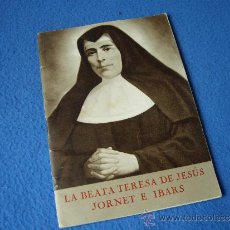 Libros de segunda mano: LA BEATA TERESA DE JESUS JORNET E IBARS -1958 - )