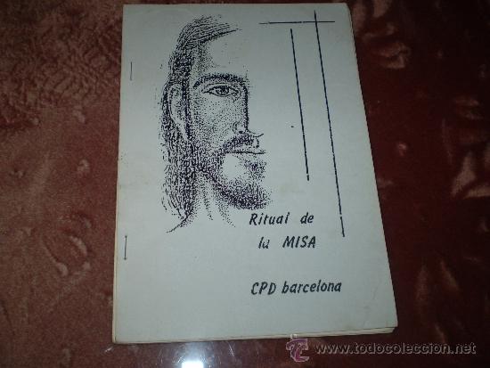 Libros de segunda mano: Ritual de la Misa. Capellania CPJ la Trinidad