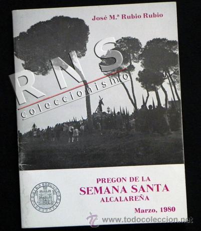 Libros de segunda mano: PREG&Oacute;N DE LA SEMANA SANTA ALCALARE&Ntilde;A A&Ntilde;O 1980 - ALCAL&Aacute; DE GUADAIRA SEVILLA - RELIGI&Oacute;N CRISTIANA