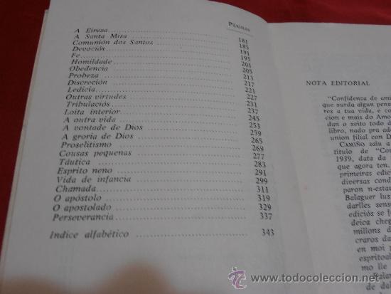 Libros de segunda mano: CAMI&Ntilde;O, JOSEMAR&Iacute;A ESCRIVA, - Foto 5