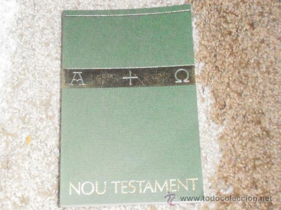Libros de segunda mano: NOU TESTAMENT EN CATALAN - 2001 - LIBRO. - Foto 1