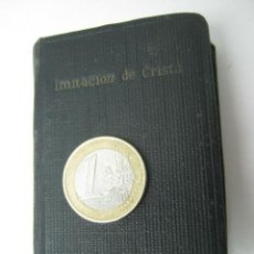 Libros de segunda mano: 1945 - PEQUEÑO LIBRO RELIGION - IMITACION DE CRISTO 8 CM.. Lote 36504397