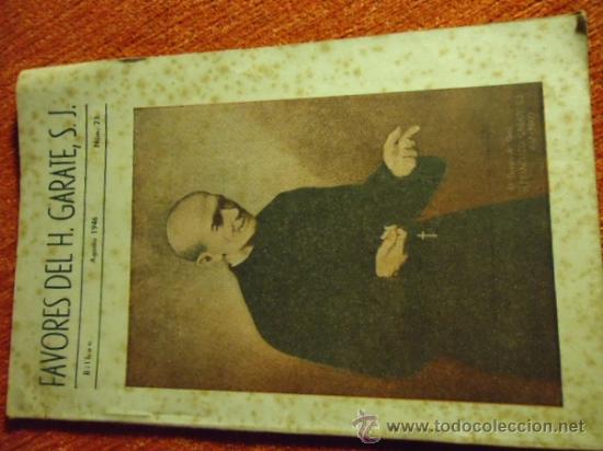 Gebrauchte B&uuml;cher: FAVORES DEL HERMANO JESUITA GARATE, S. J 1946