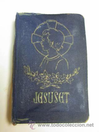 Libros de segunda mano: JESUSET petit devocionari per a nois i noies, arreglat per P. Llu&iacute;s Ribera, Gr&agrave;fieques Claret.