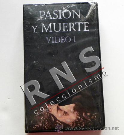 Libros de segunda mano: PASI&Oacute;N Y MUERTE V&Iacute;DEO 1 - VHS PRECINTADO SEMANA SANTA - JESUCRISTO RELIGI&Oacute;N CRISTIANA - NO LIBRO