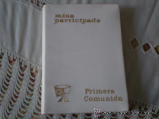 Libros de segunda mano: MISA PARTICIPADA.PRIMERA COMUNION.ESET 1971. - Foto 1