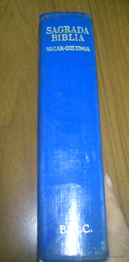 Libros de segunda mano: SAGRADA BIBLIA NACAR COLUNGA - Foto 2