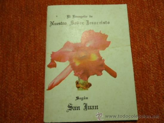 Gebrauchte B&uuml;cher: el evangelio de nuestro se&ntilde;or jesucristo segun san juan - 1953 - 64 pag.