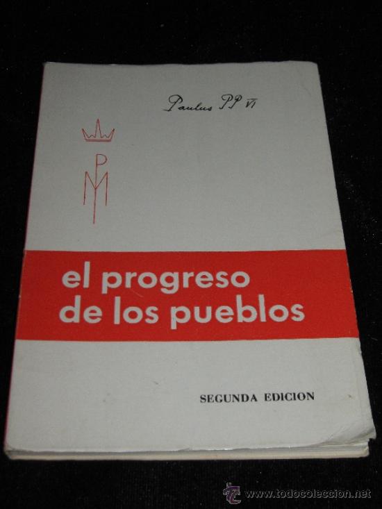 Libros de segunda mano: EL PROGRESO DE LOS PUEBLOS - CARTA ENCICLICA DE PABLO VI - Foto 1