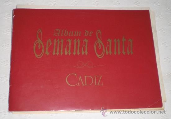 Libros de segunda mano: Album de Semana Santa de C&aacute;diz. Completo. Diario de C&aacute;diz.1996. 30 cap&iacute;tulos. M&aacute;s de 200 fotos.