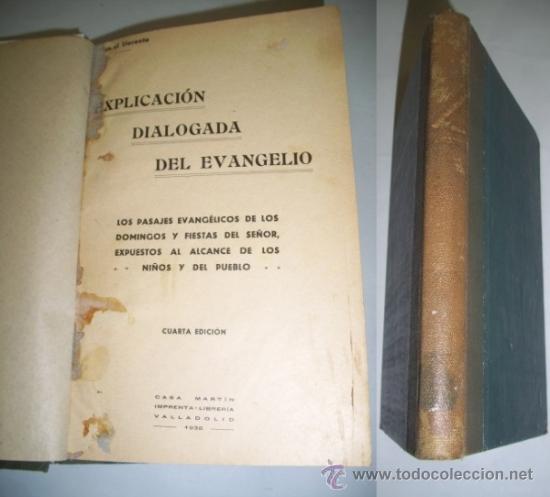 Libros de segunda mano: LLORENTE, Daniel. Explicaci&oacute;n dialogada del Evangelio - Foto 1