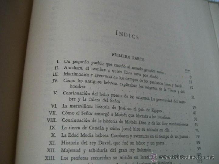 Libros de segunda mano: La sublime historia, Daniel Rops. Ed. Lu&iacute;s Miracle. (Religi&oacute;.BS3 - Foto 8
