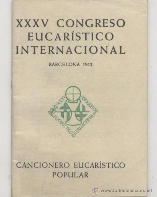Carte Postale Ancienne - Barcelona 1952 - XXXV Congreso Eucaristico Internacional