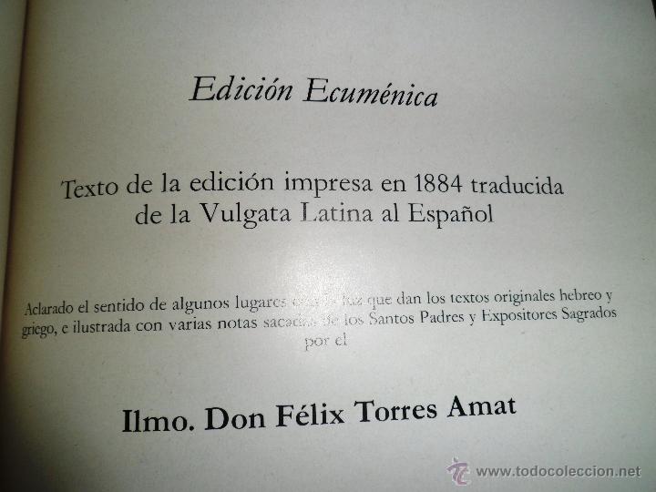 Libros de segunda mano: LA SANTA BIBLIA. LIDER EDICIONES 1985. - Foto 3