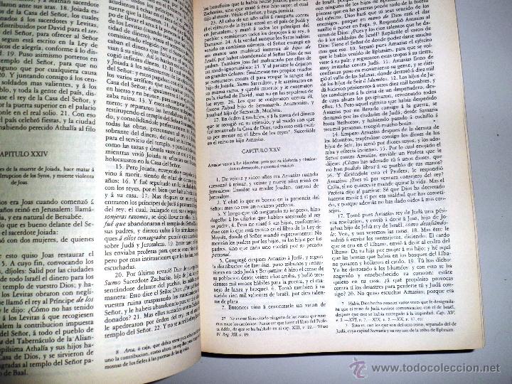 Libros de segunda mano: LA SANTA BIBLIA. LIDER EDICIONES 1985. - Foto 7
