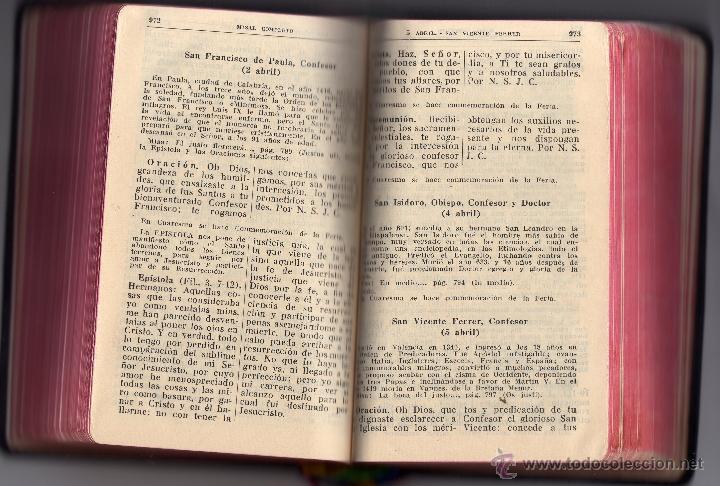 Libros de segunda mano: MISAL COMPLETO editado en 1958 - Foto 3