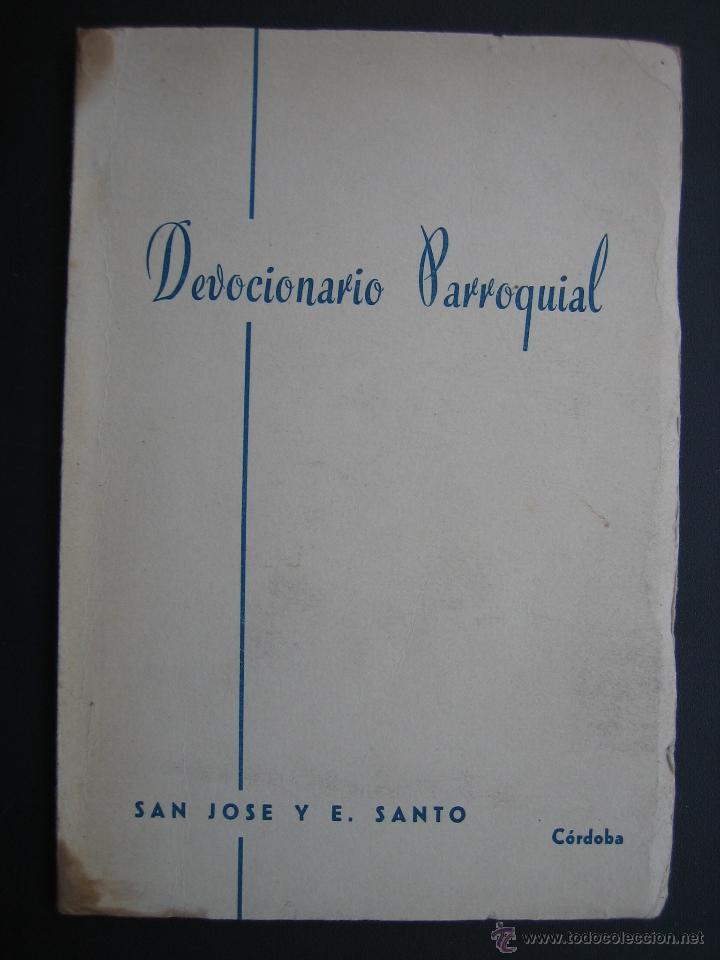Libros de segunda mano: DEVOCIONARIO PARROQUIAL. CORDOBA 1961
