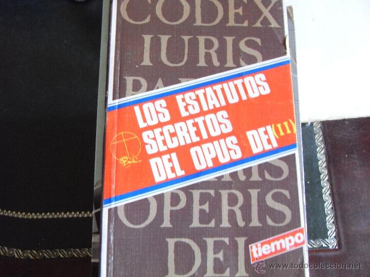 Libri di seconda mano: Los estatutos secretos del Opus Dei (II)