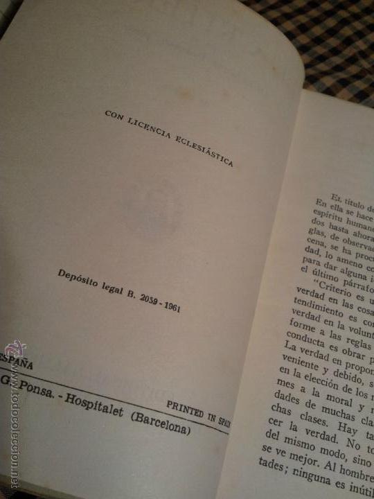 Libros de segunda mano: EL CRITERIO Dr. D. Jaime Balmes - Foto 3