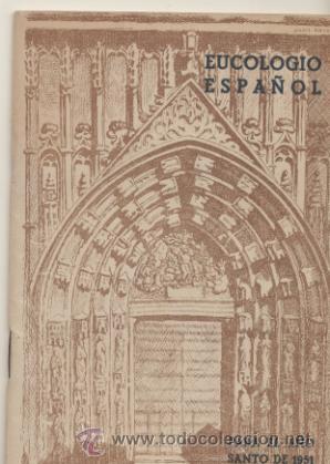 Libri di seconda mano: Eucologio Espa&ntilde;ol .Para el a&ntilde;o Santo de 1951.Publicado por disposici&oacute;n del Carde-