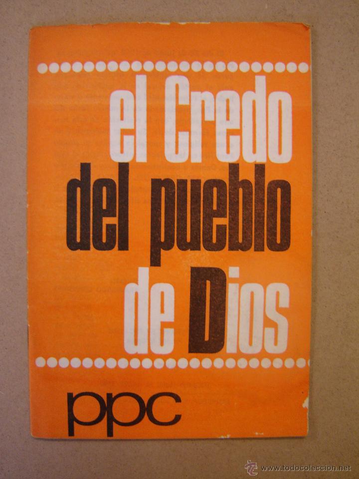 Libros de segunda mano: El Credo del pueblo de Dios - Pablo VI - Foto 1