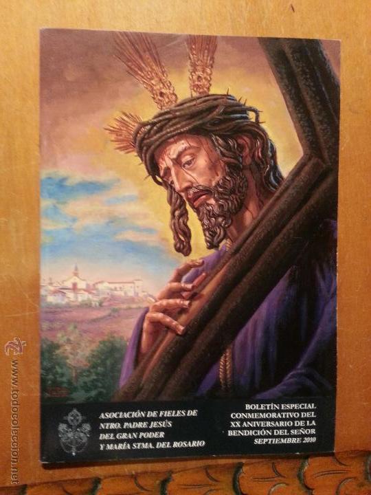 Second hand books: cristo del gran poder, asociacion de fieles, 2010 - 34 paginas fotos a color