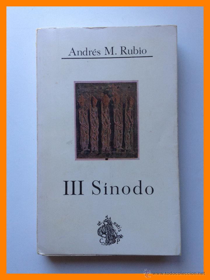 Libros de segunda mano: III S&iacute;nodo - Andres M. Rubio - Foto 1
