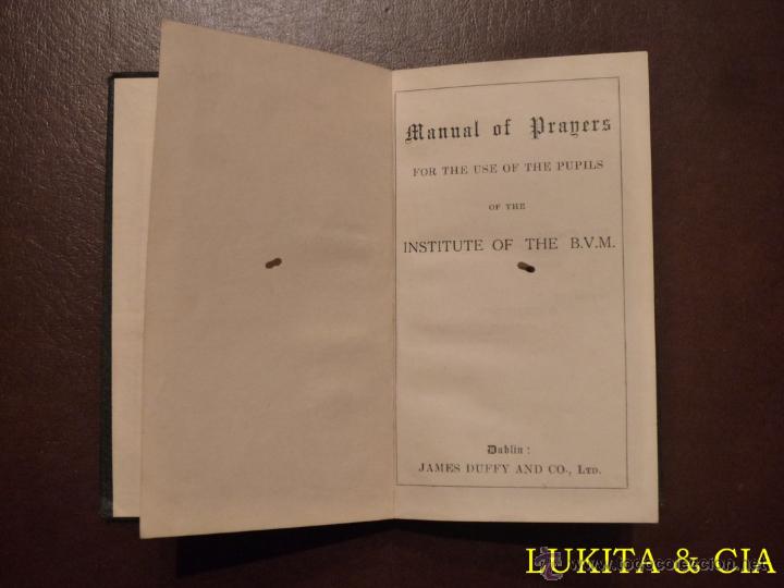 Libros de segunda mano: MANUAL DE ORACIONES EN INGL&Eacute;S. - Foto 5