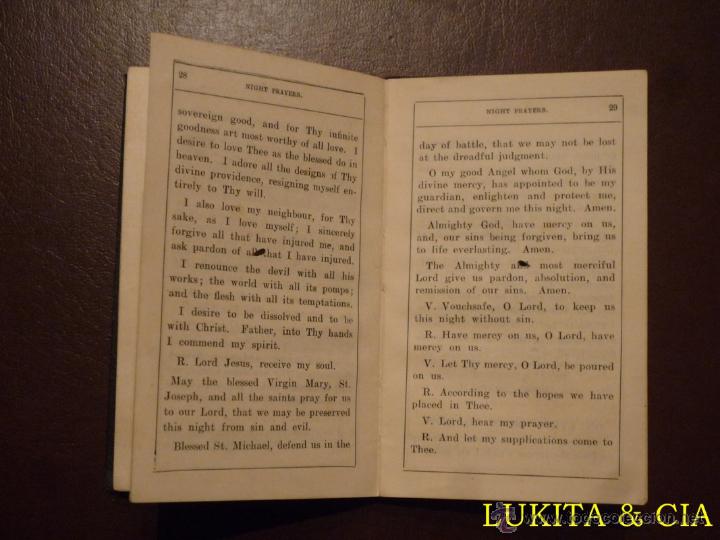 Libros de segunda mano: MANUAL DE ORACIONES EN INGL&Eacute;S. - Foto 6