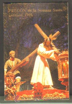 Libros de segunda mano: PREG&Oacute;N DE LA SEMANA SANTA GADITANA 1991   A-SESANTA-855