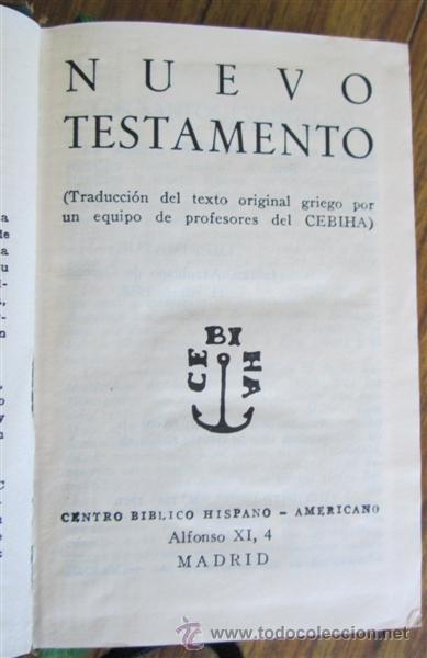 Libros de segunda mano: NUEVO TESTAMENTO - 1958 - Foto 3
