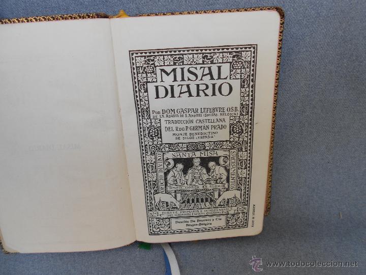 Misal Diario Lefebvre - Vendido En Venta Directa - 44174660