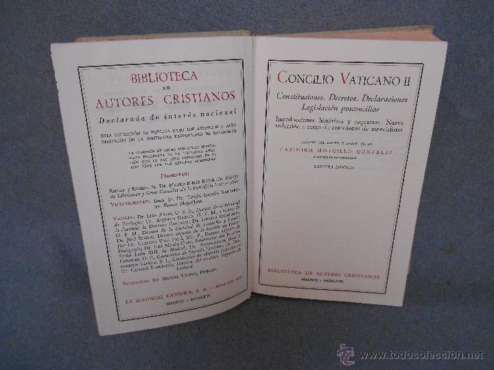 Libros de segunda mano: CONCILIO VATICANO II - Foto 2