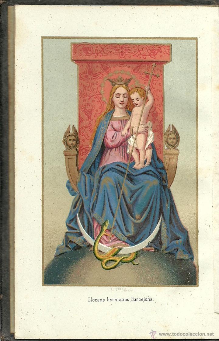Libros de segunda mano: EUCOLOGIO ROMANO - DEVOCIONARIO COMPLETO - 1879 - Foto 2