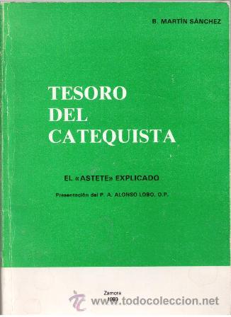 Libros de segunda mano: Tesoro del Catequista, B. Mart&iacute;n S&aacute;nchez - Foto 1