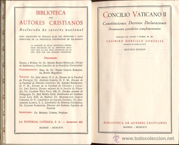 Libros de segunda mano: CONCILIO VATICANO II - A&ntilde;o 1966 - Foto 3