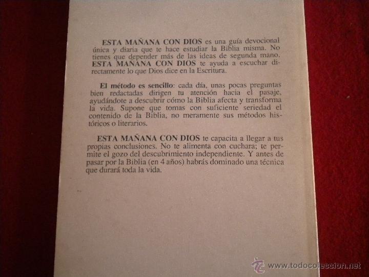 Libros de segunda mano: Esta ma&ntilde;ana con Dios - Tomo I - Foto 2