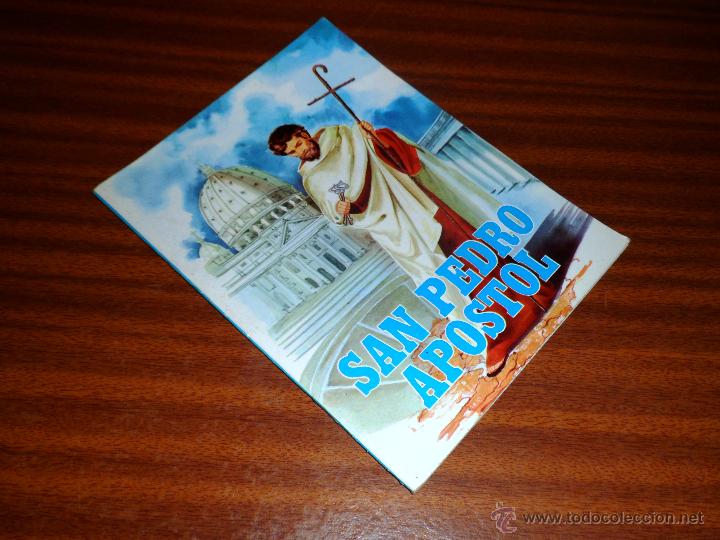 Libros de segunda mano: SAN PEDRO APOSTOL. FORMATO CUENTO. - Foto 1