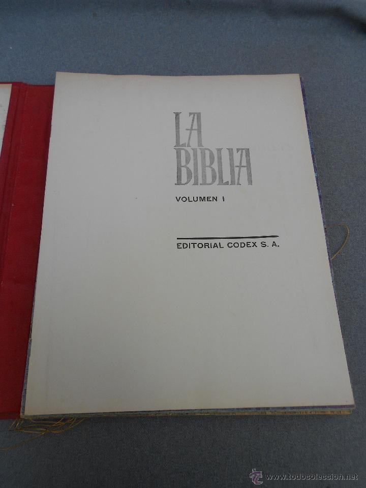 Libros de segunda mano: BIBLIA EDITORIAL CODEX - Foto 2
