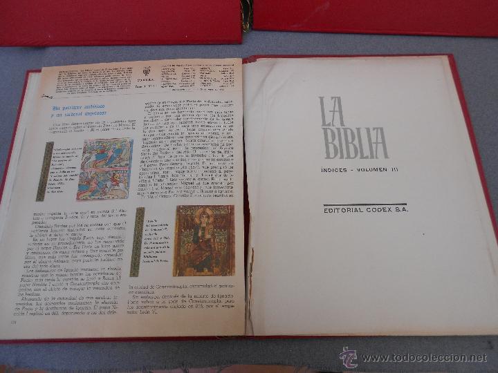 Libros de segunda mano: BIBLIA EDITORIAL CODEX - Foto 14