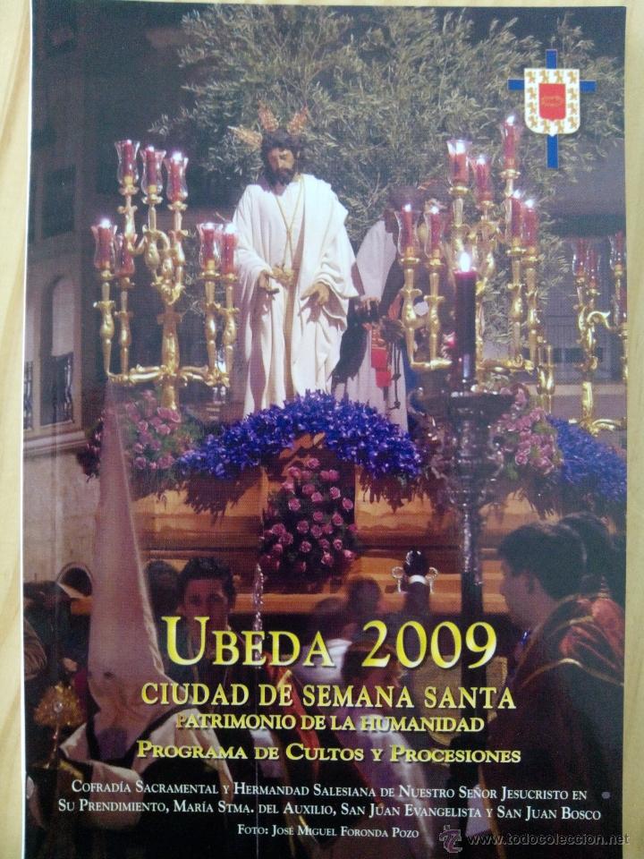 Programa Oficial Semana Santa &Uacute;beda 2009