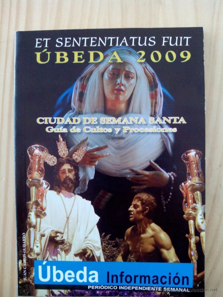 Libros de segunda mano: Librillo Semana Santa &Uacute;beda 2009