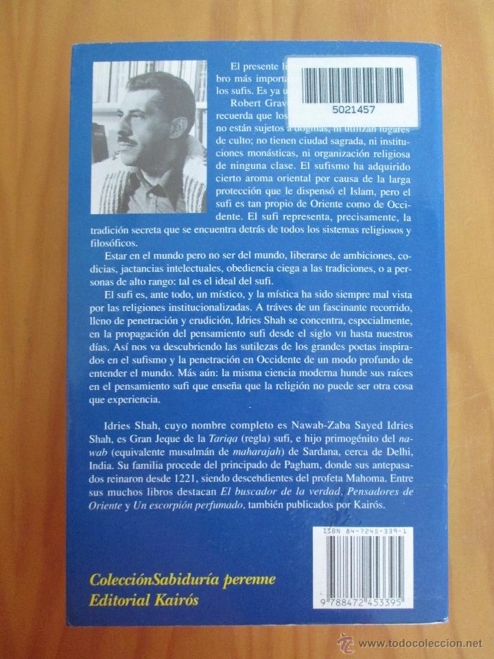 Libros de segunda mano: IDRIES SHAH. LOS SUFIS.INTRODUCCION DE ROBERT GRAVES. E.D. KAIROS. - Foto 9