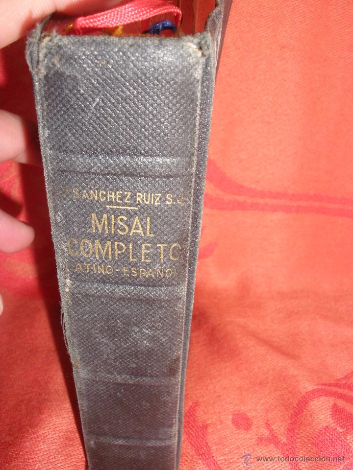 Libros de segunda mano: MISAL COMPLETO SANCHEZ RUIZ , 1950 - Foto 1