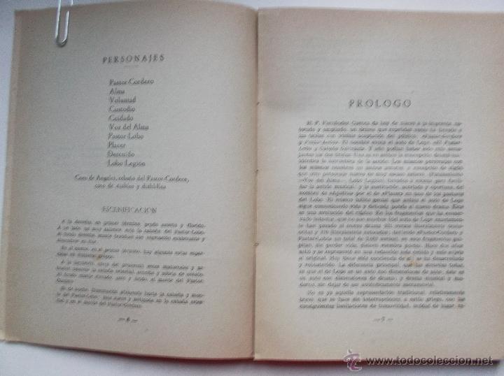 Libros de segunda mano: PASTOR - CORDERO Y PASTOR - LOBO . 1950 - Foto 3