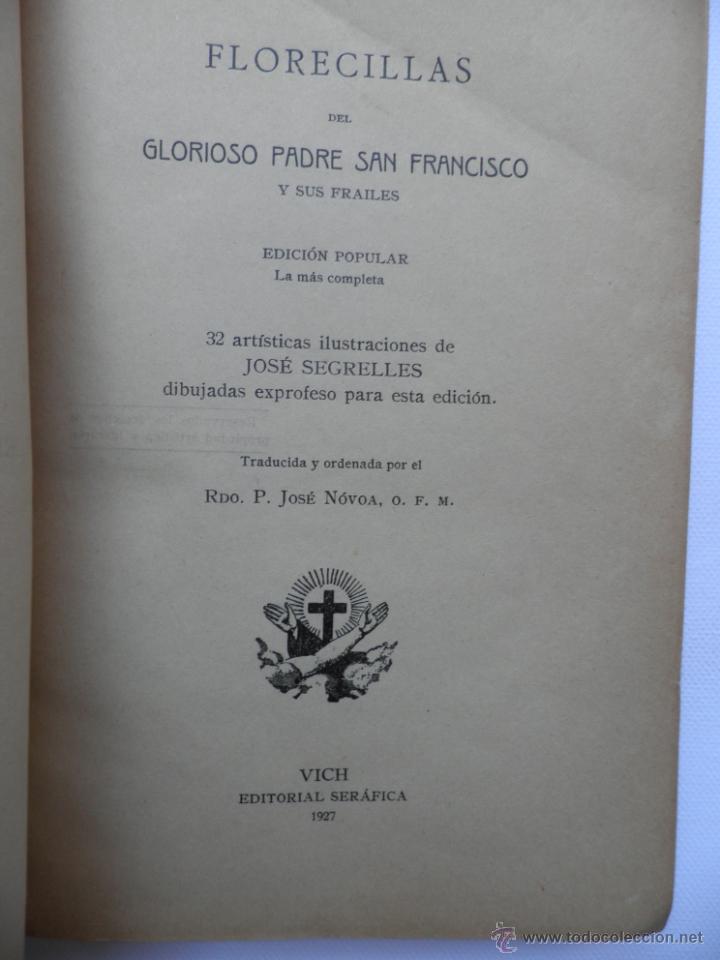 Libros de segunda mano: Florecillas de San Francisco - Foto 1