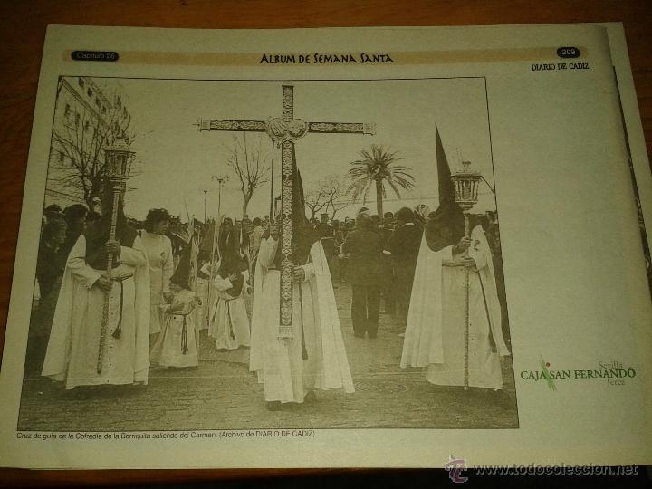 Libros de segunda mano: Album Semana santa C&aacute;diz. Lote Capitulos sueltos