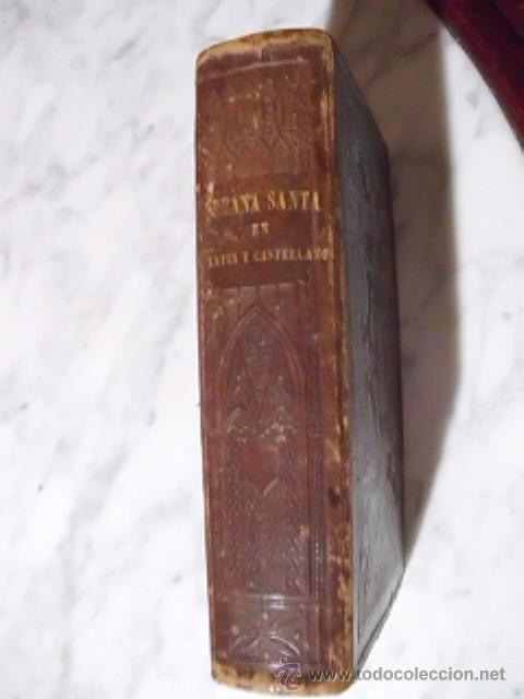Libros de segunda mano: OCASI&Oacute;N OFICIO DE LA SEMANA SANTA Y SEMANA DE PASCUA EN LAT&Iacute;N Y CASTELLANO-VICENTE J. BASTUS-1853